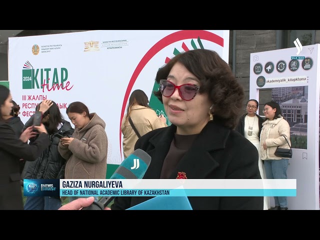 Astana hosts «Kitap Time-2024» national book festival