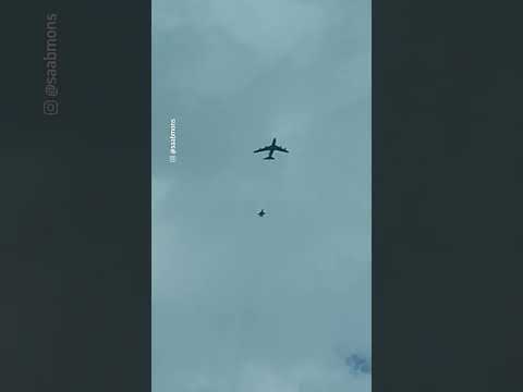 Aeronaves sobrevuelan Santiago por ejercicios de la FACH