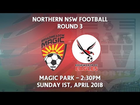 2018 NNSWF NPL Round 3 - Broadmeadow Magic v Edgeworth Eagles FC