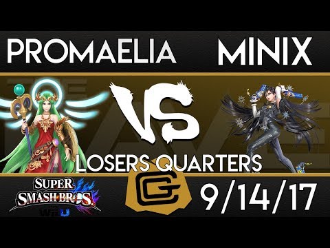 TCG Sm4sh - Minix (Bayonetta) vs Promaelia (Palutena) - Losers Quarters - Smash 4 - 9/14/17