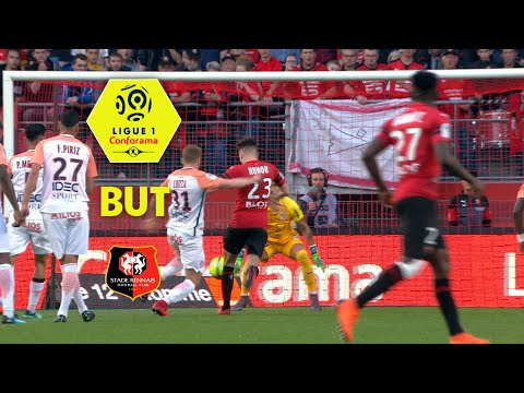 But Adrien HUNOU (13') / Stade Rennais FC - Montpe...