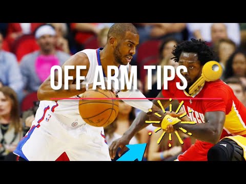 How to use your off arm to get by your defender!