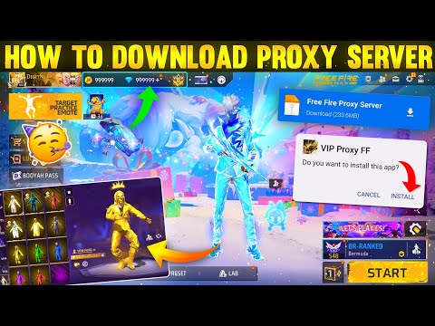 How To Download Proxy Server In Free Fire 💯😱🔥 | Free Fire Proxy Server | Proxy Server Free Fire