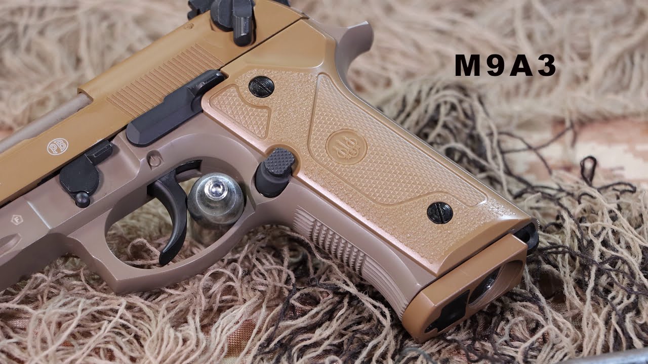 Beretta M9A3 Full Auto 6mm Airsoft Pistol YouTube Video ID vk5Jug2gRpY