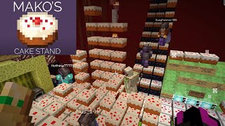 Floating Bedrock Cake Stand :)