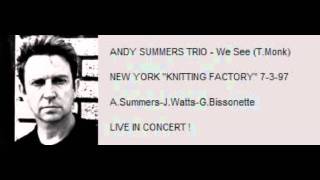 ANDY SUMMERS TRIO - We See (T.Monk) NEW YORK 7-3-1997