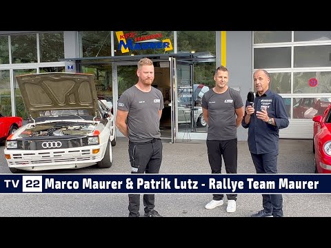 MOTOR TV22: Marco Maurer und Patrik Lutz kündigen die große Rallye-Talkrunde an