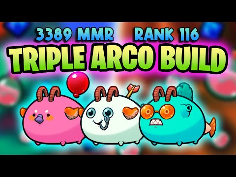 HIGH RANK TRIPLE ARCO BIRD AQUA AQUA BUILD | S21(DAY 51) | LEADERBOARDS | AXIE INFINITY