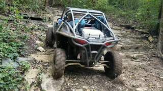 preview picture of video 'Wilson Motorsports cage test on Red Hawk at SMORR'