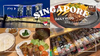 【vlog】🚢🧑‍🍳📚日常生活しながらシンガポールを感じる日々🌿 /日常vlog/シンガポール旅行/リバークルーズ/お土産/Arthur Zaaro/駐妻/海外在住/マリーナベイサンズ/自炊