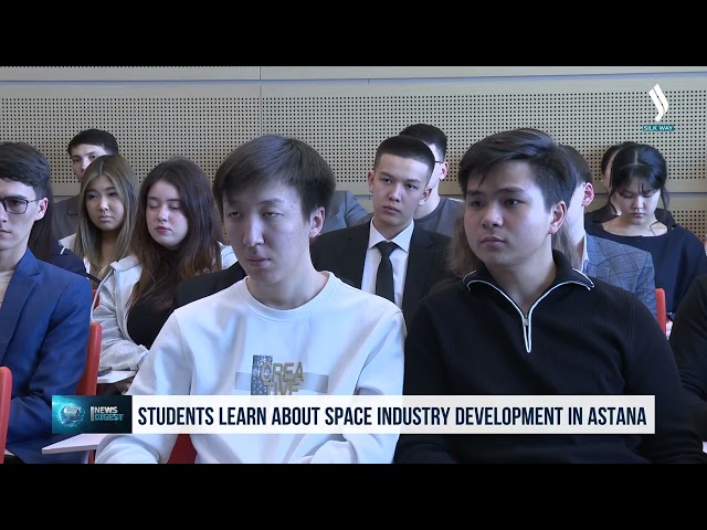 Astana’da üniversite öğrencileri ülkenin havacılık sektörü ile tanıştılar