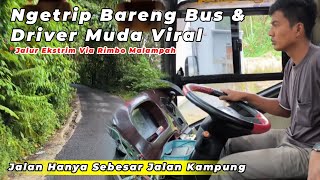 Download lagu Ngetrip Bareng dg Bus ALS Driver Muda Viral Melewati Jalan Alternatif Via Rimbo Malampah mp3