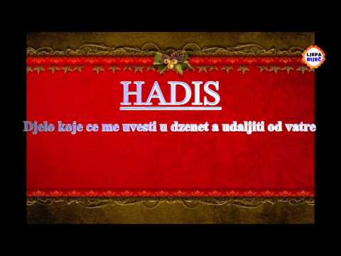 Hadis   Djelo koje ceme uvesti u dzenet