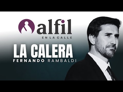 #AlfilenlaCalle | Fernando Rambaldi | Intendente de La Calera