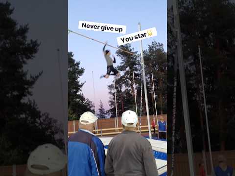 Pole Vault 😧➡️⁉️ Double tap = you are a legend