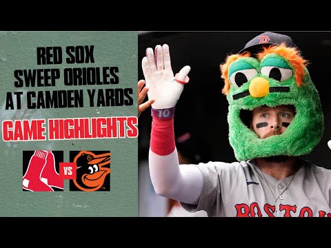 FULL HIGHLIGHTS: Red Sox Sweep Orioles (8/28/25)