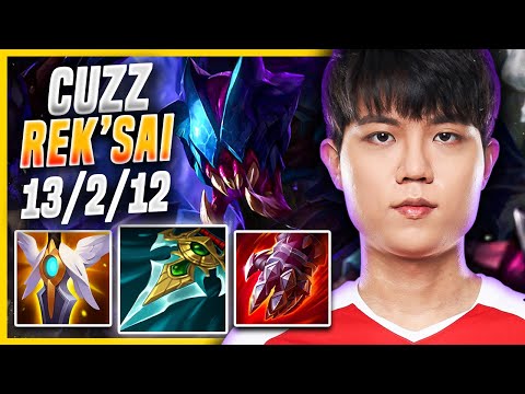 Cuzz Rek'Sai Jungle vs Lillia - KR Challenger Patch 11.6