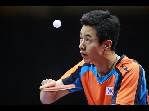 Joo Sae-hyuk at 2015 World Table Tennis Championships
