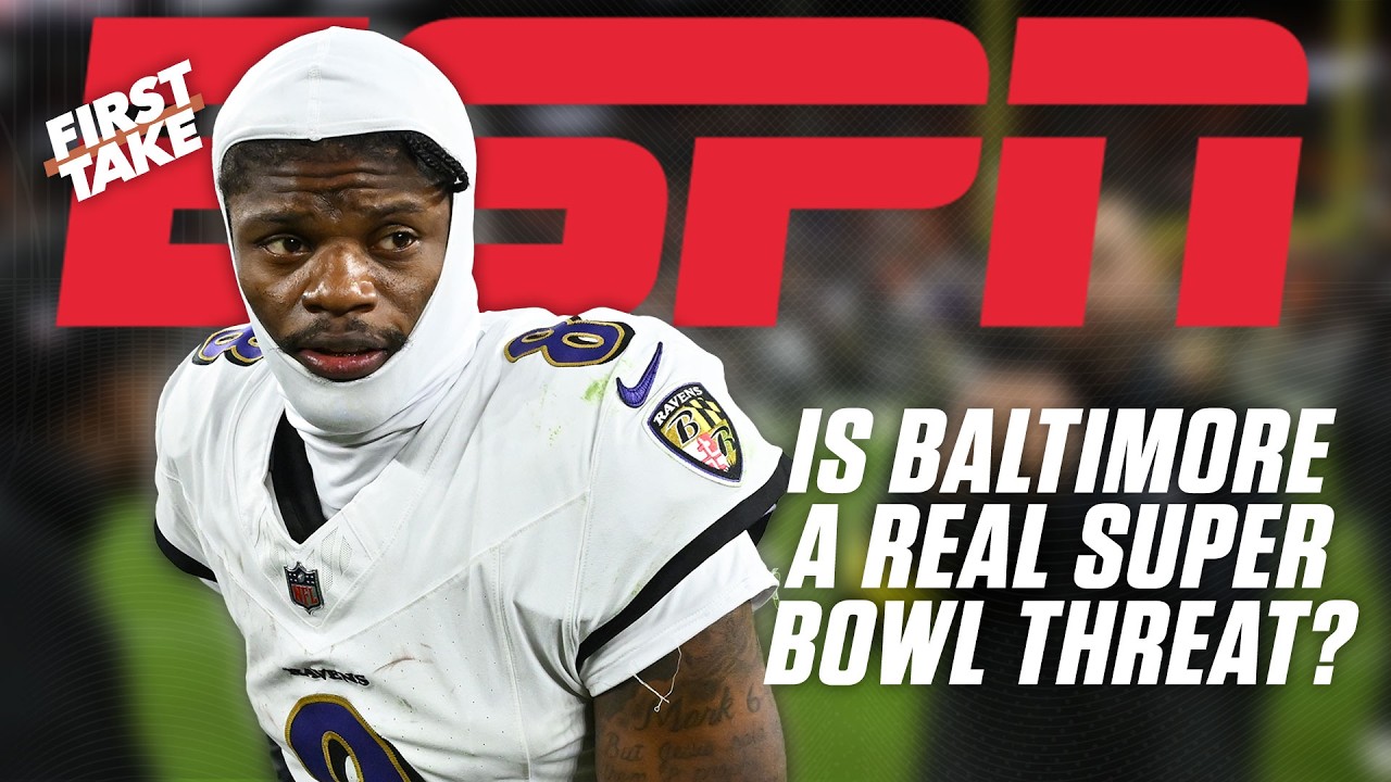 Stephen A. believes in the Baltimore Ravens DESPITE Lamar Jackson's struggles 👀 | First Take