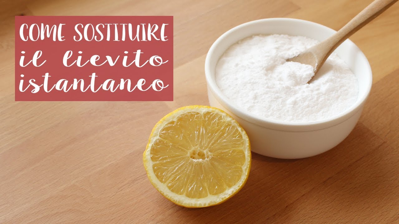 COME SOSTITUIRE il LIEVITO ISTANTANEO (CHIMICO) | Veglife Channel