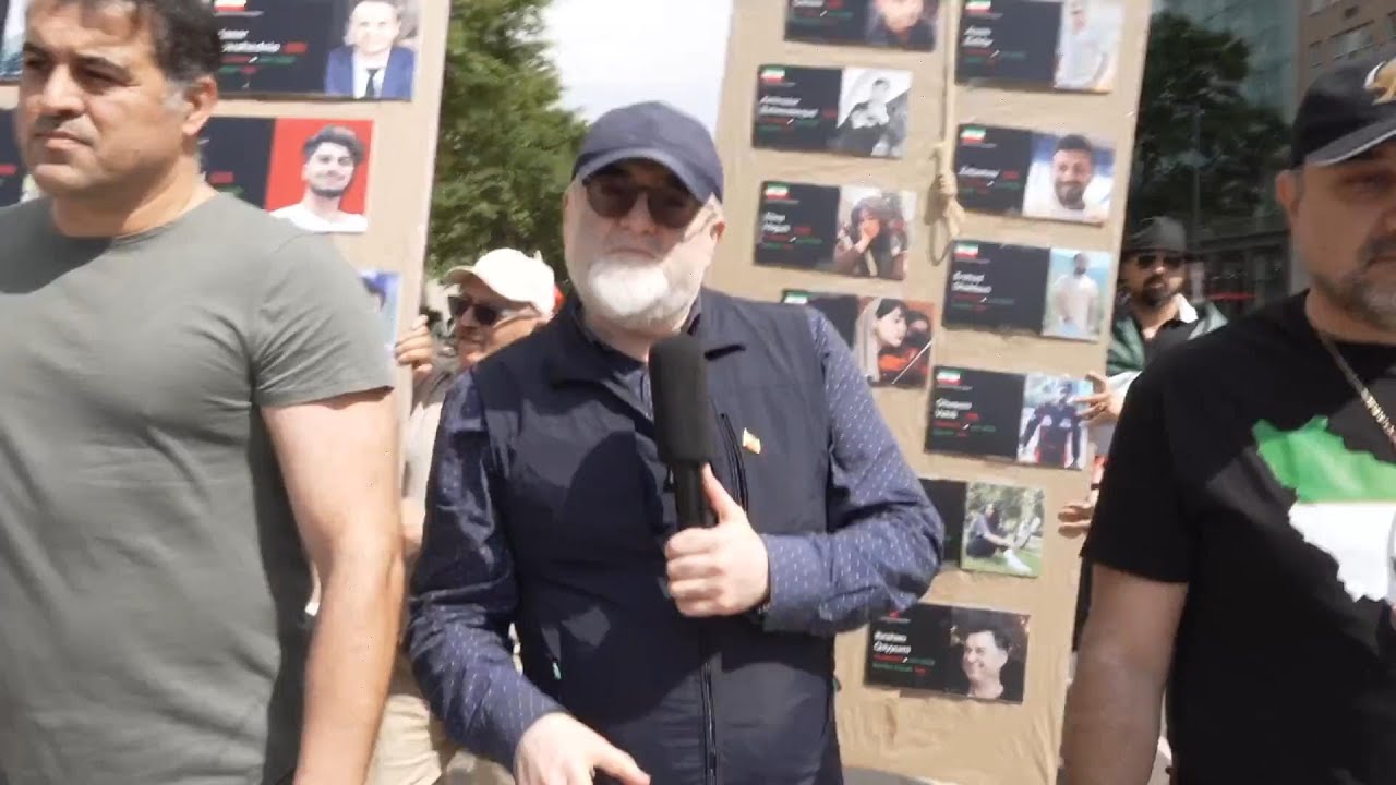 راهپیمایی اعتراضی ایرانیان واشینگتن از مقابل کاخ سفید تا ساختمان نمایندگی ا?