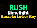 Rush - Limelight Karaoke Lower Key