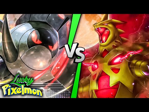 Minecraft LUCKY PIXELMON - IRON TREADS vs MEGA TYRANITAR