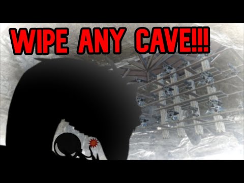 [Ark Glitch 2020] How To Snake Bomb (WIPE ANY CAVE BASE!) Basilisk bombing and bypassing turrets!