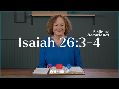 5 Minute Devotional -  Perfect Peace