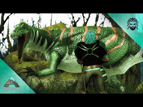 Lava Cave Parkour & Baryonyx Taming! - ARK Survival Evolved [Fjordur E25]