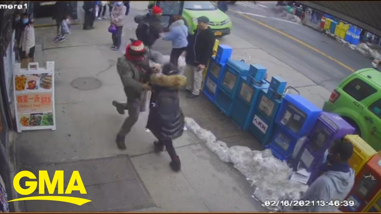 Man who allegedly attacked Chinese woman on NY street arrested | GMA thumnail