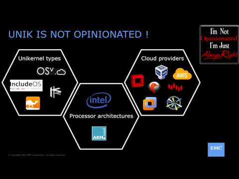 Unik: Unikernel Backend to Cloud Foundry — Idit Levine, EMC
