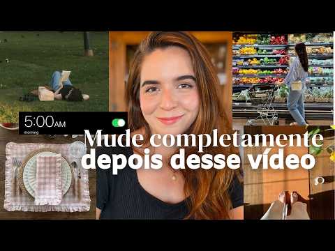 Construa a sua nova EU de 2025 (como TER e MANTER hábitos, rotina e metas)