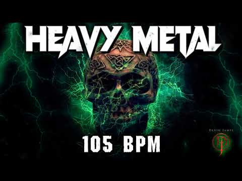 🥁 Heavy Metal Style Drum Track 105 BPM | Free WAV Download