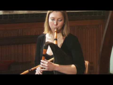 Bagpipes and harp: Anna Rynefors and Erik Ask-Upmark - Dråm