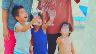 麦飯石の水　テレビＣＭ　「シーサーバー出現」ドッキリ篇