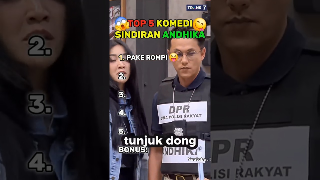 TOP 5 KOMEDI SINDIRAN ANDHIKA #andhikapratama #laporpaktrans7 #laporpak #komedi #lucu #beranda