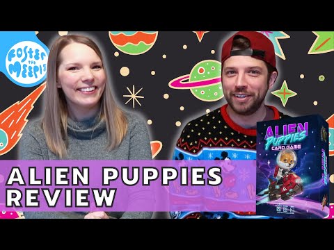 Alien Puppies Review | Kickstarter Preview | Board Game Review