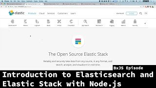 BxJS - Introduction to Elasticsearch and Elastic Stack with Node.js