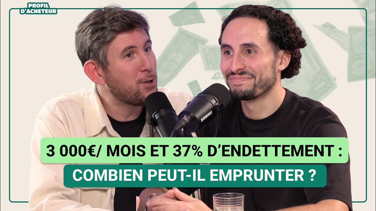 Endetté à 37 % et peu d'apport — il a décroché son prêt