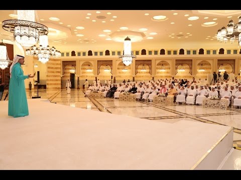 صاحب السمو الشيخ محمد بن راشد يحضر جلسة "ساروق الحديد" من تنظيم نادي دبي للصحافة