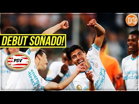 ASISTENCIA y GOLAZO, el DEBUT de ERICK GUTIERREZ "GUTI" con el PSV ★ D3D2