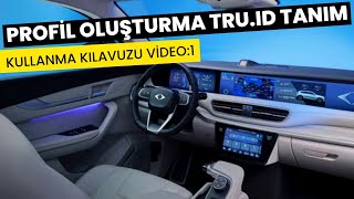 togg t10x t10f kullanım kılavuzu 1; profil oluşturma  girişi mail kaydetme tru I