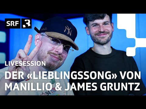 Manillio - «Lieblingssong» feat. James Gruntz (vom Album «Deheim Deheim») | Livesession | SRF 3