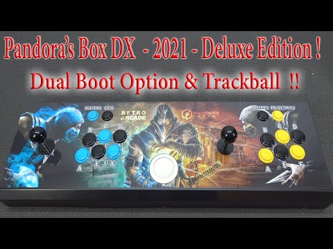 Pandora's Box DX Dual Boot Deluxe & Trackball Edition 😨