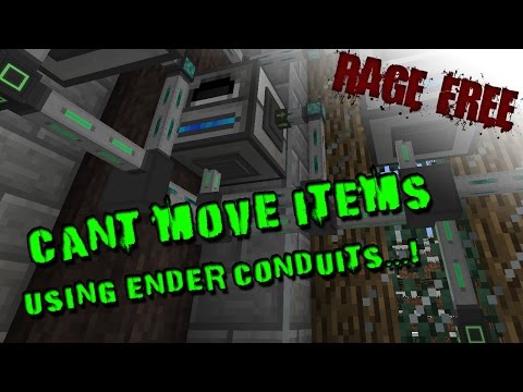 Cant move item using ender conduits?? (Modded Tutorial)