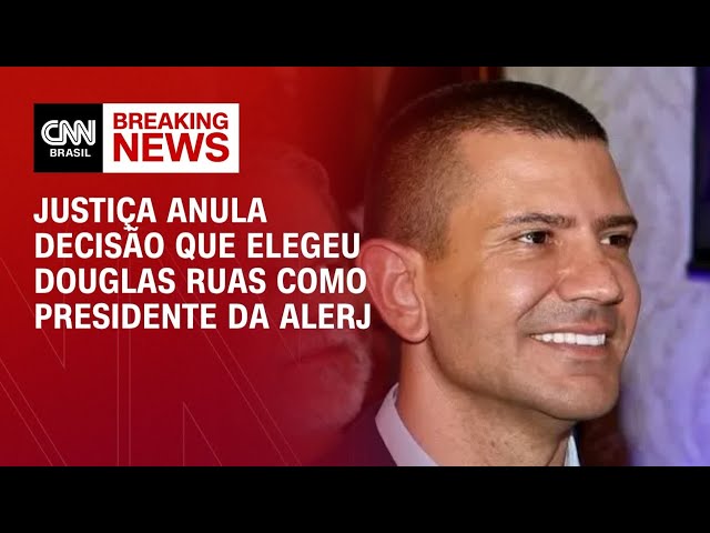 TJRJ anula sessão que elegeu Douglas Ruas como presidente da Alerj | HORA H