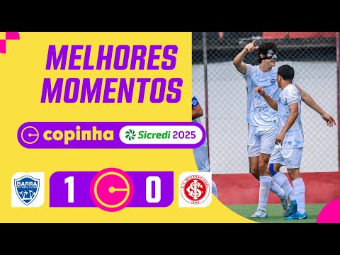 Gols e lances de Barra x Internacional