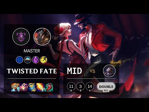 Twisted Fate Mid vs Orianna - EUW Master Patch 11.3