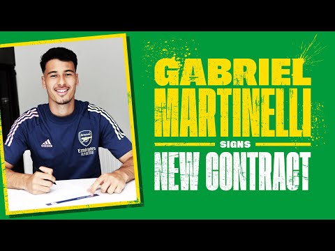 🇧🇷Gabriel Martinelli signs new contract! | Full Interview